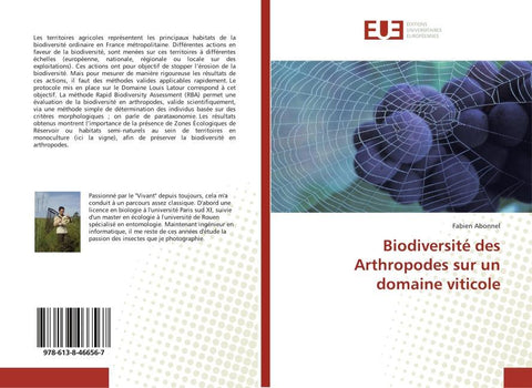 Biodiversité des Arthropodes sur un domaine viticole