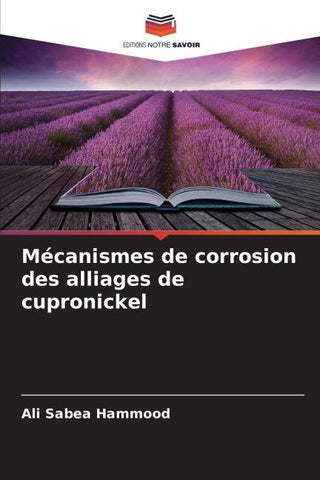 Mécanismes de corrosion des alliages de cupronickel