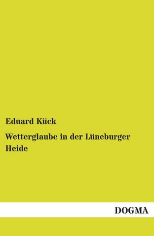 Wetterglaube in der Lüneburger Heide