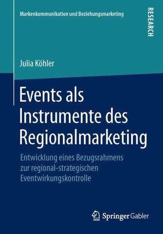Events als Instrumente des Regionalmarketing