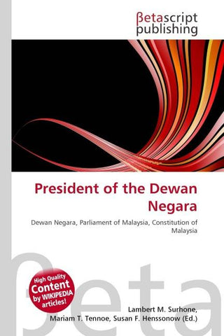 President of the Dewan Negara