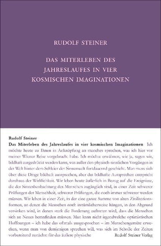 Das Miterleben des Jahreslaufes in vier kosmischen Imaginationen