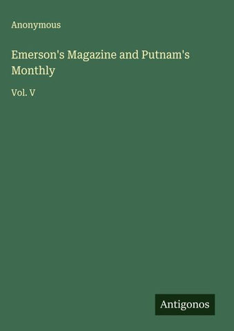 Emerson's Magazine and Putnam's Monthly
