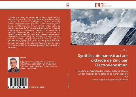 Synthèse de nanostructure d'Oxyde de Zinc par Electrodeposition
