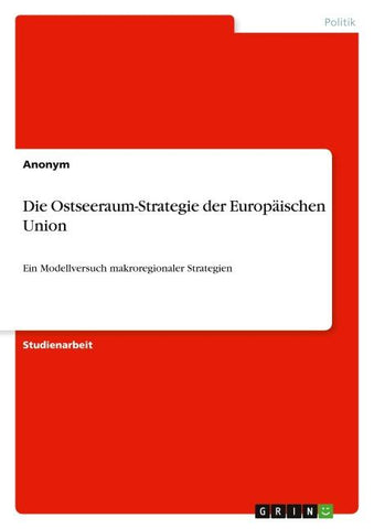 Die Ostseeraum-Strategie der Europäischen Union