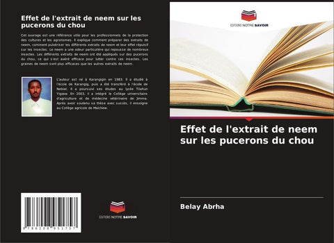 Effet de l'extrait de neem sur les pucerons du chou
