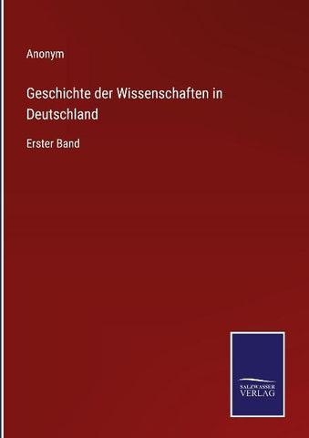 Geschichte der Wissenschaften in Deutschland