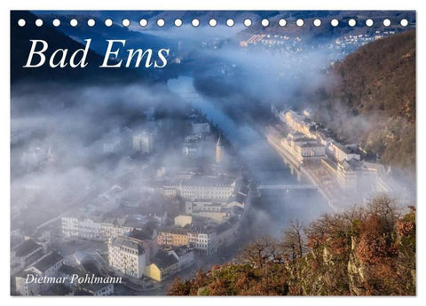Bad Ems (Tischkalender 2026 DIN A5 quer), CALVENDO Monatskalender