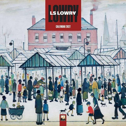 L. S. Lowry 2027 – Original Flame Tree Publishing-Kalender [Kalender]