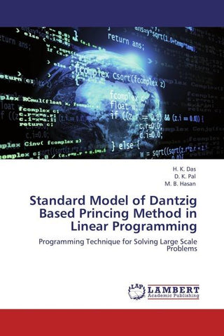 Standard Model of Dantzig Based Princing Method in Linear Programming