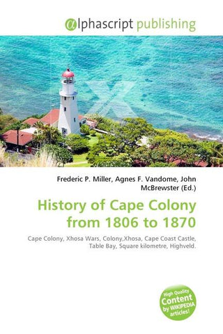 History of Cape Colony from 1806 to 1870