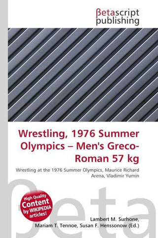 Wrestling, 1976 Summer Olympics - Men's Greco-Roman 57 kg