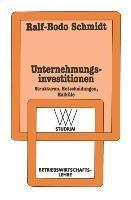 Unternehmungsinvestitionen