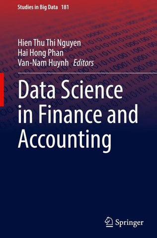 Data Science in Finance and Accounting