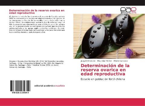 Determinación de la reserva ovarica en edad reproductiva