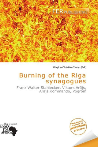 Burning of the Riga synagogues
