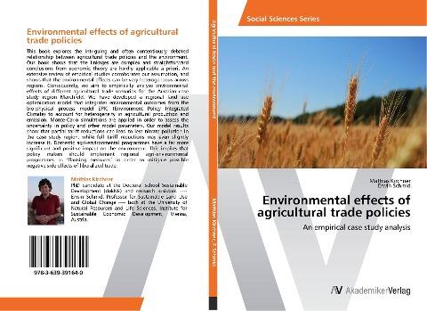 Environmental effects of agricultural trade policies