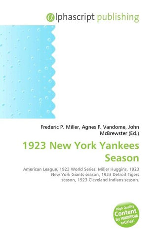 1923 New York Yankees Season