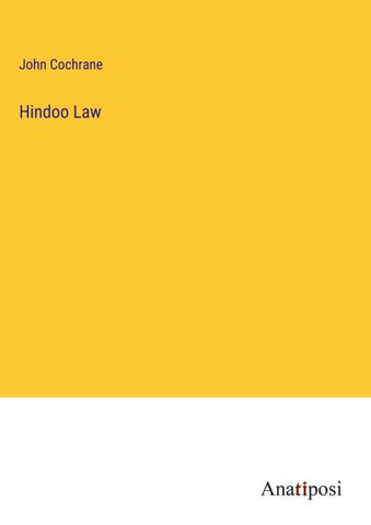Hindoo Law
