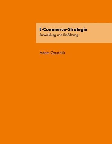 E-Commerce-Strategie