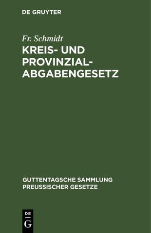 Kreis- und Provinzial-Abgabengesetz