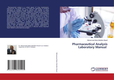 Pharmaceutical Analysis Laboratory Manual