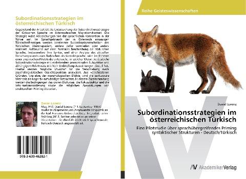 Subordinationsstrategien im österreichischen Türkisch