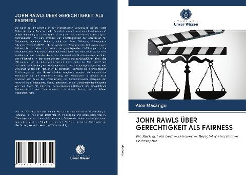 JOHN RAWLS ÜBER GERECHTIGKEIT ALS FAIRNESS