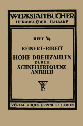 Hohe Drehzahlen durch Schnellfrequenz-Antrieb