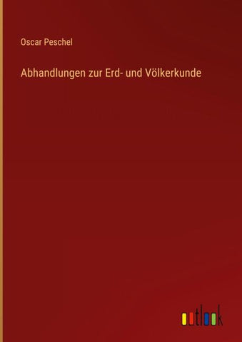 Abhandlungen zur Erd- und Völkerkunde