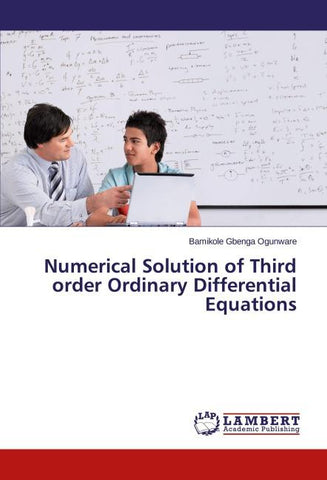 Numerical Solution of Third order Ordinary Differential Equations