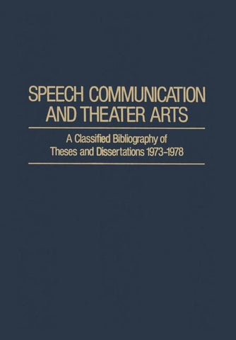 Speech Communication and Theater Arts