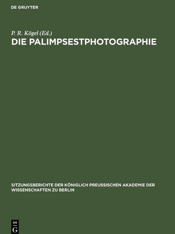 Die Palimpsestphotographie
