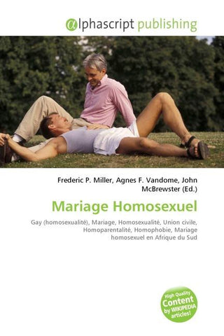 Mariage Homosexuel
