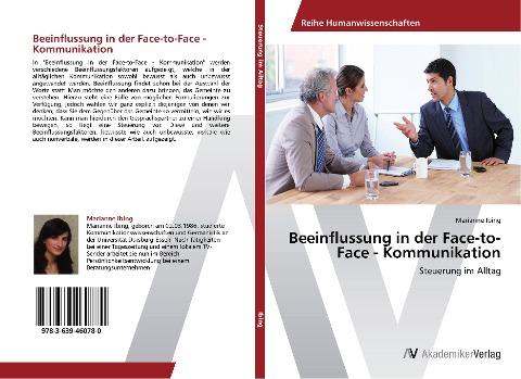 Beeinflussung in der Face-to-Face - Kommunikation