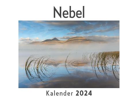 Nebel (Wandkalender 2024, Kalender DIN A4 quer, Monatskalender im Querformat mit Kalendarium, Das perfekte Geschenk)