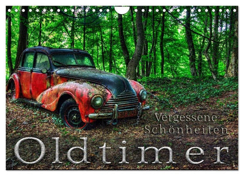 Oldtimer - Vergessene Schönheiten (Wandkalender 2026 DIN A4 quer), CALVENDO Monatskalender