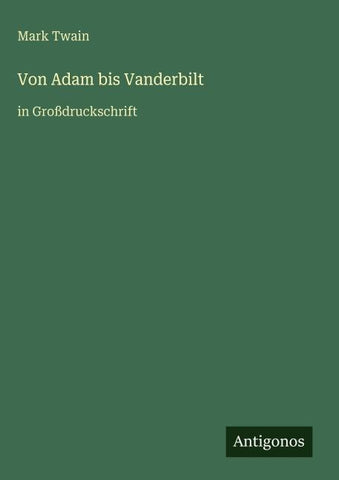 Von Adam bis Vanderbilt