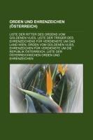 Orden und Ehrenzeichen (Österreich)
