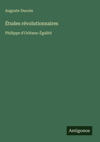 Études révolutionnaires