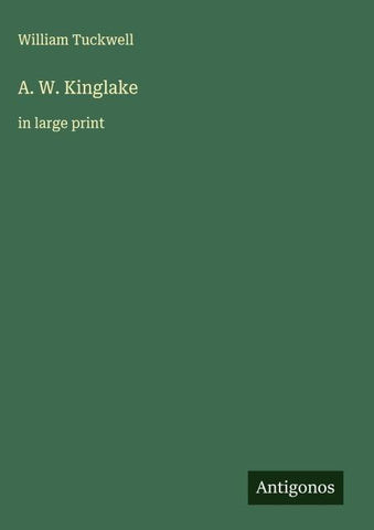 A. W. Kinglake
