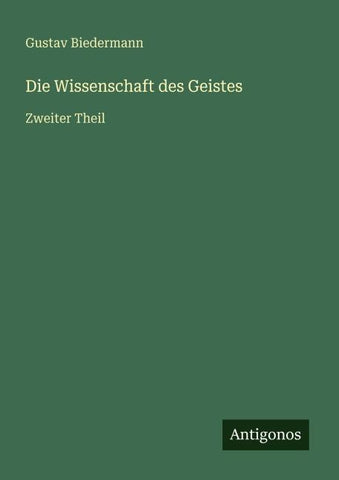 Die Wissenschaft des Geistes