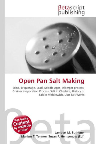 Open Pan Salt Making
