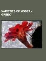 Varieties of Modern Greek