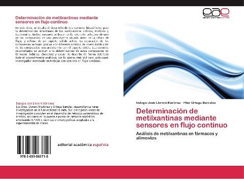 Determinación de metilxantinas mediante sensores en flujo continuo