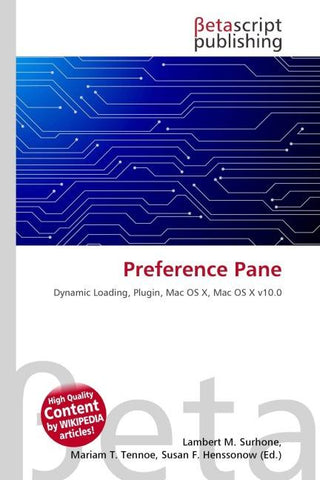 Preference Pane