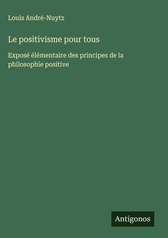 Le positivisme pour tous