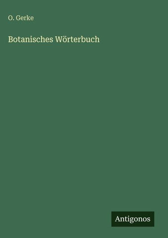 Botanisches Wörterbuch