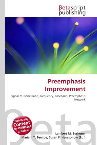 Preemphasis Improvement