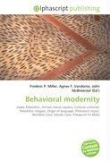 Behavioral modernity